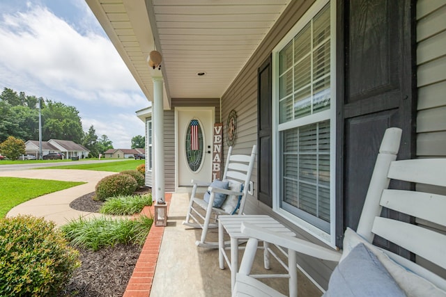 216 Desperado Ave, Pulaski, TN 38478 - view of exterior entry featuring a porch