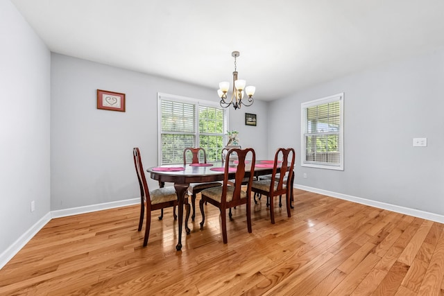 216 Desperado Ave, Pulaski, TN 38478 - dining room with a chandelier and light wood-type flooring