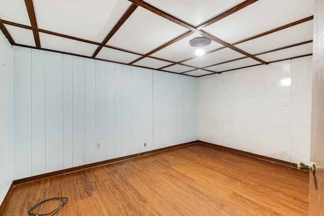 201 Sterry Ct, Antioch, TN 37013 - spare room featuring wood finished floors and baseboards