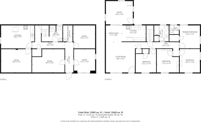 201 Sterry Ct, Antioch, TN 37013 - view of room layout