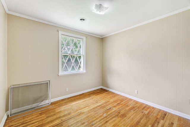 201 Sterry Ct, Antioch, TN 37013 - empty room with wood finished floors and ornamental molding