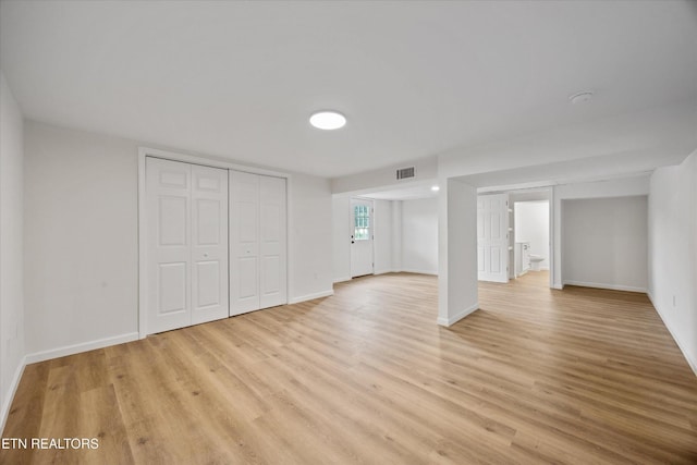 1701 Talbott Kansas Rd, Talbott, TN 37877 - unfurnished bedroom with light wood-style flooring and a closet