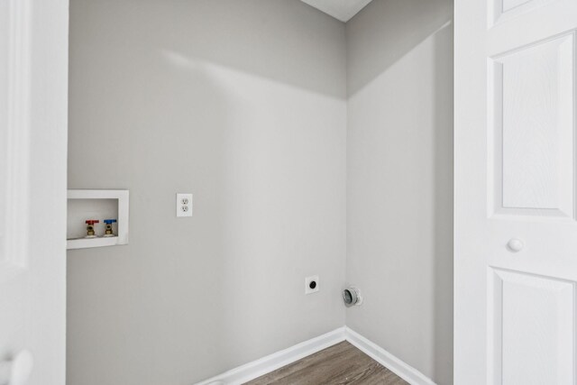 5428 Cedar Ash Xing, Antioch, TN 37013 - laundry room featuring hookup for an electric dryer, hookup for a washing machine, and dark wood finished floors