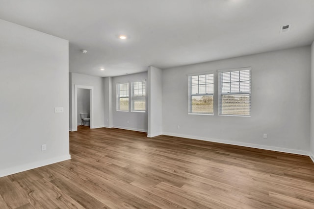 510 Hinton St, Lebanon, TN 37090 - unfurnished room with light wood-style floors, recessed lighting, and a smoke detector