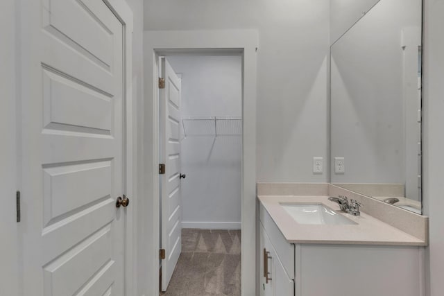 510 Hinton St, Lebanon, TN 37090 - bathroom featuring vanity and a spacious closet