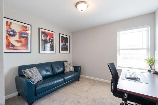 509 Eagleview Dr, Eagleville, TN 37060 - carpeted home office with baseboards