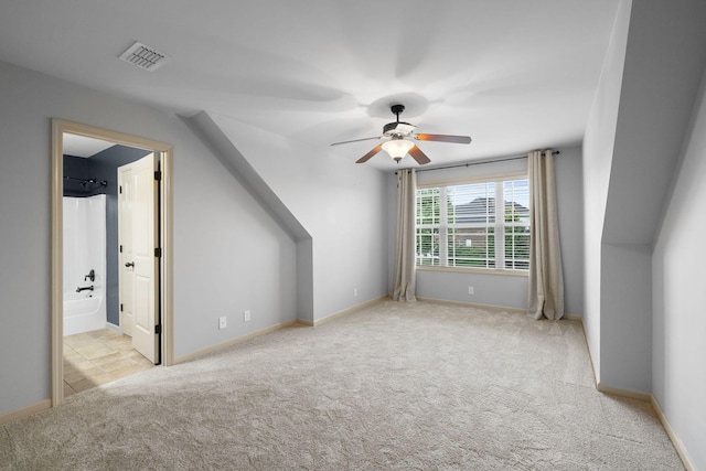 1118 Averwater Run, Murfreesboro, TN 37128 - additional living space with a ceiling fan and carpet floors