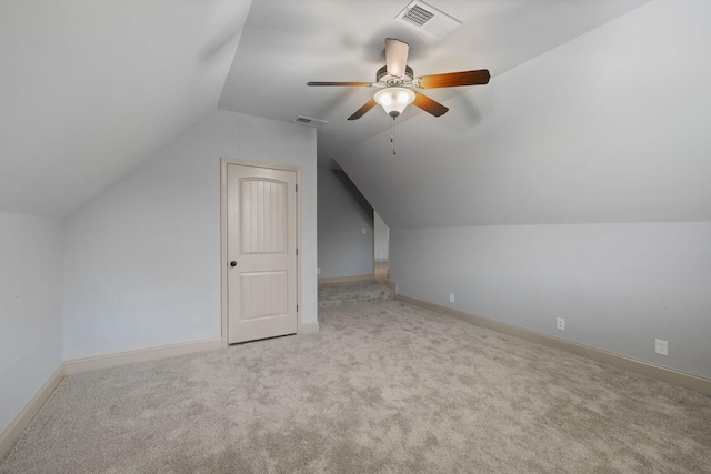 1118 Averwater Run, Murfreesboro, TN 37128 - bonus room with carpet, ceiling fan, and lofted ceiling
