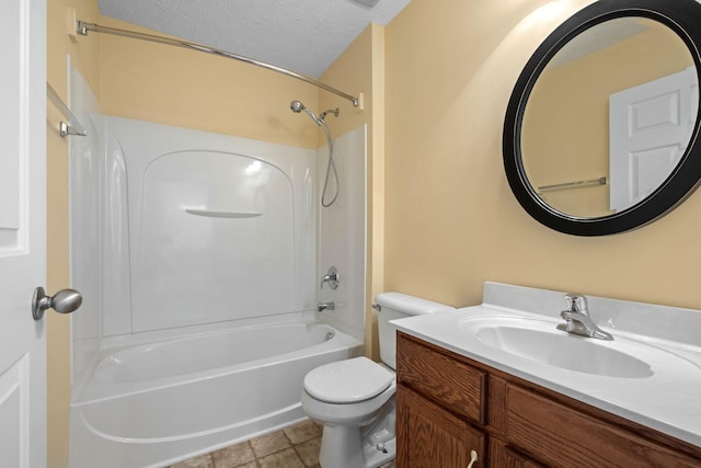 225 Cobblestone Lndg, Mount Juliet, TN 37122 - full bath featuring vanity, bathing tub / shower combination, and a textured ceiling