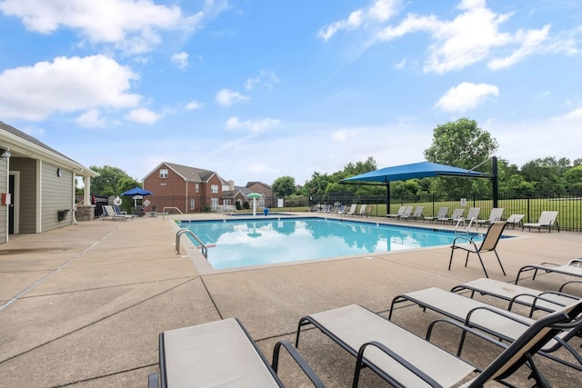 225 Cobblestone Lndg, Mount Juliet, TN 37122 - community pool featuring a patio area