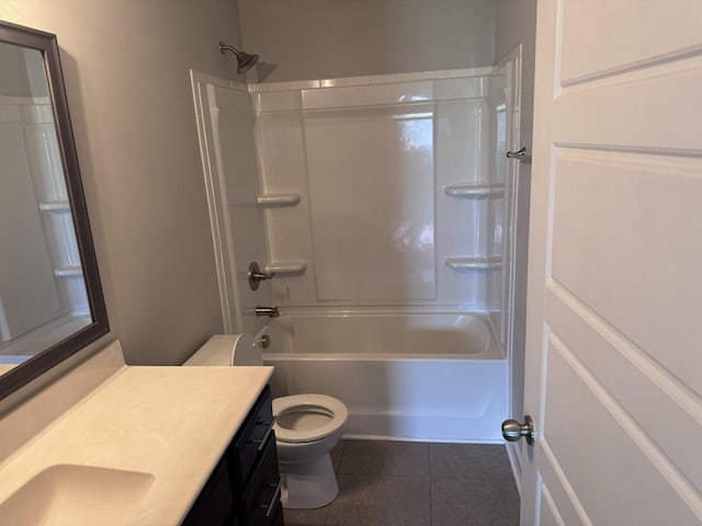 1175 Ewing Way, Clarksville, TN 37043 - full bathroom with vanity, tile patterned flooring, and washtub / shower combination