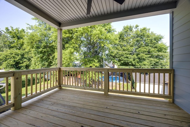 403 Boren St, Springfield, TN 37172 - view of wooden deck