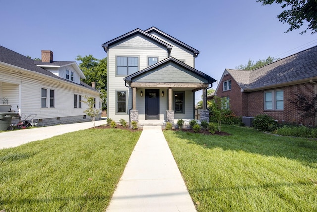 403 Boren St, Springfield, TN 37172 - view of front of house featuring a front yard and a porch