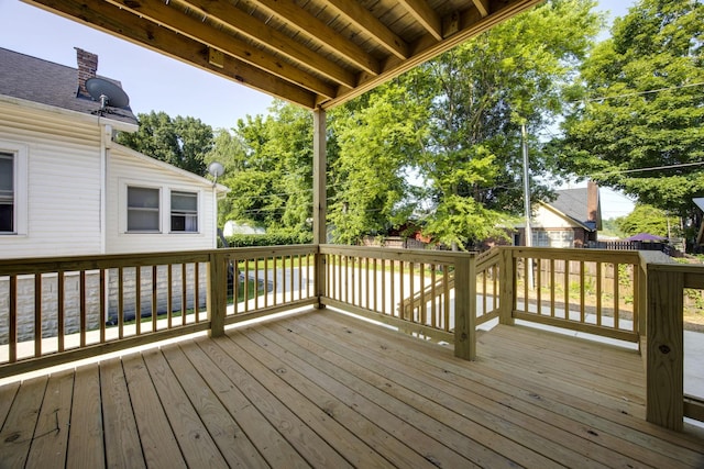 403 Boren St, Springfield, TN 37172 - wooden terrace featuring view of scattered trees