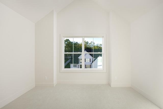 8668 Woodbury Acre Ct, Harrison, TN 37341 - empty room featuring carpet floors and lofted ceiling