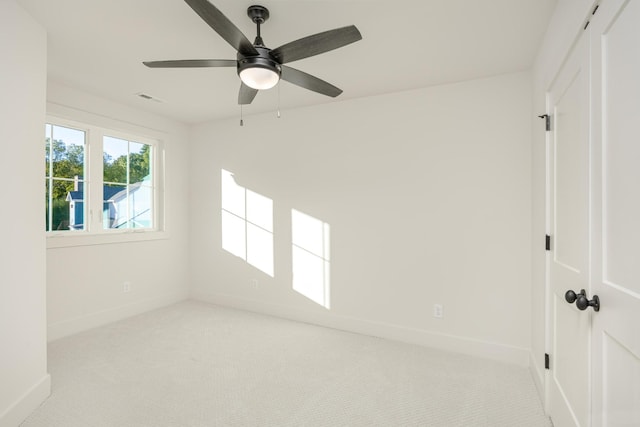 8668 Woodbury Acre Ct, Harrison, TN 37341 - spare room with carpet flooring and a ceiling fan