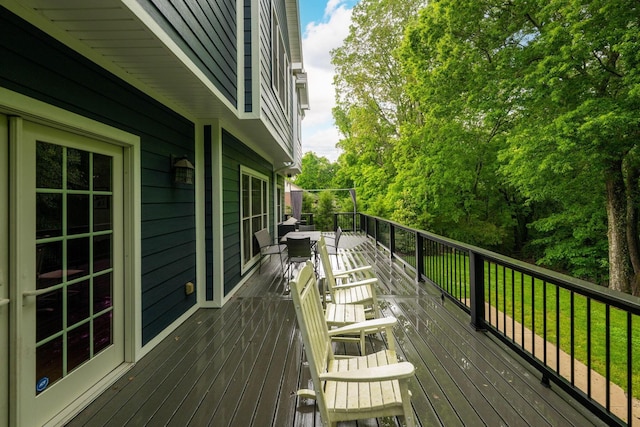 715 Forest Ave, Chattanooga, TN 37405 - view of wooden deck