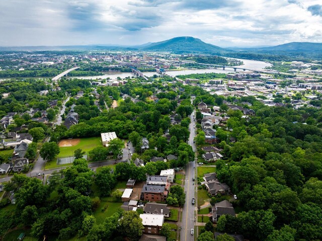 715 Forest Ave, Chattanooga, TN 37405 - bird's eye view of a water and mountain view