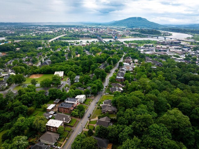 715 Forest Ave, Chattanooga, TN 37405 - aerial view of a water and mountain view