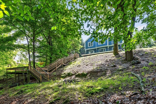 715 Forest Ave, Chattanooga, TN 37405 - view of yard with stairs