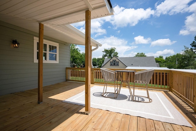 414 W College St, Dickson, TN 37055 - view of deck