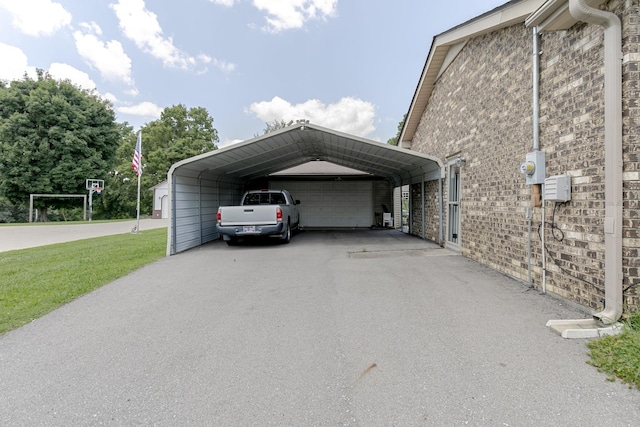 2802 Canterbury Dr, Springfield, TN 37172 - view of car parking featuring a detached carport