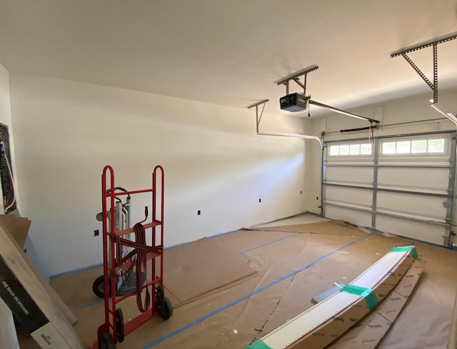 305 Towles Ave Unit A, Mcminnville, TN 37110 - garage featuring a garage door opener