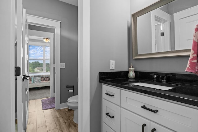 1014 Douglas Ct, Dickson, TN 37055 - ensuite bathroom featuring vanity and wood finished floors
