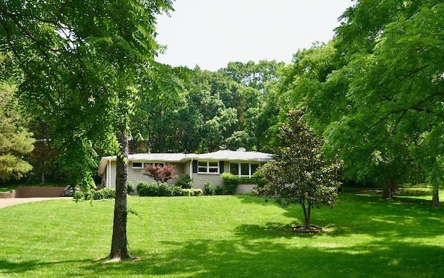 1314 Burton Valley Rd, Nashville, TN 37215 - ranch-style home with a front yard