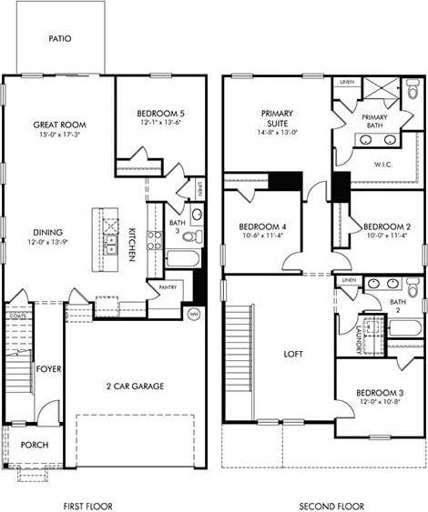 1521 Bear Branch Trce, Columbia, TN 38401 - view of floor plan / room layout