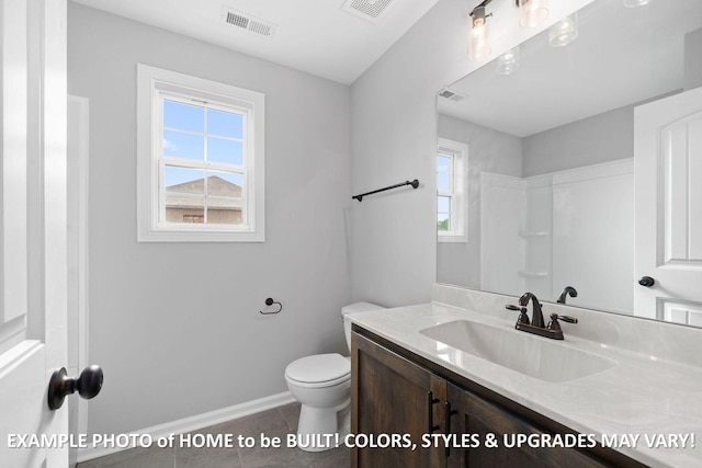 1988 Flats Rd, Cunningham, TN 37052 - bathroom with vanity and tile patterned flooring