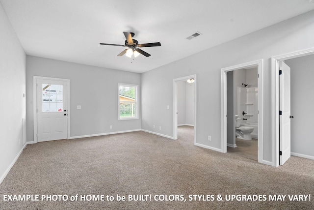 1988 Flats Rd, Cunningham, TN 37052 - unfurnished bedroom with carpet and connected bathroom
