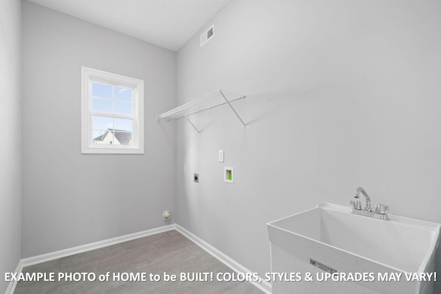 1988 Flats Rd, Cunningham, TN 37052 - washroom with hookup for a washing machine and hookup for an electric dryer