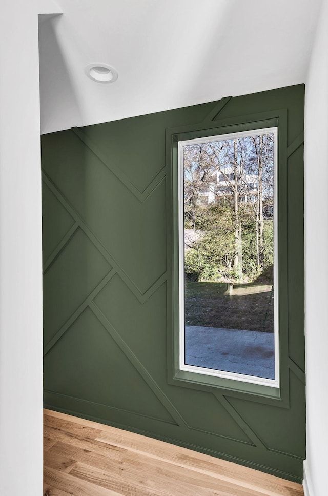 18 Willis St Unit A, Nashville, TN 37207 - detailed view of a decorative wall and wood finished floors