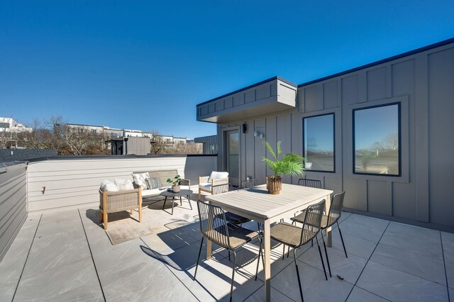 18 Willis St Unit A, Nashville, TN 37207 - view of patio with an outdoor hangout area
