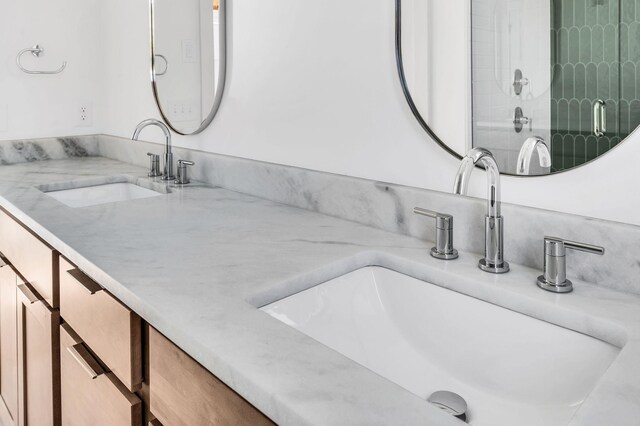 18 Willis St Unit A, Nashville, TN 37207 - full bath featuring double vanity and tiled shower