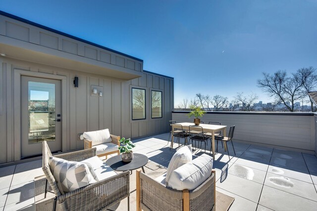 18 Willis St Unit A, Nashville, TN 37207 - view of patio with outdoor lounge area and outdoor dining space