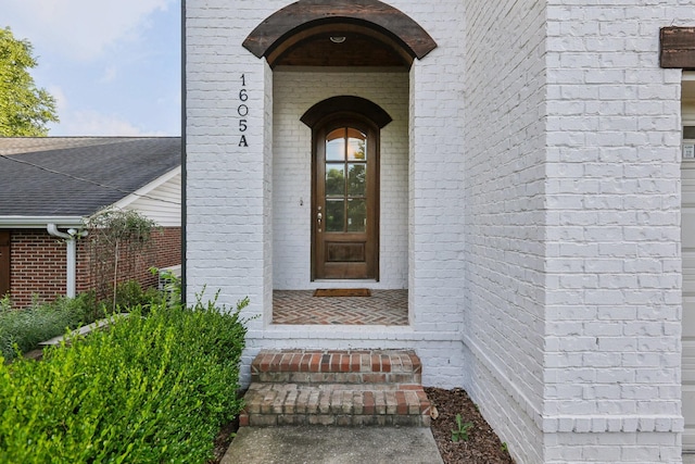 1605 Stokes Ln Unit A, Nashville, TN 37215 - property entrance with brick siding