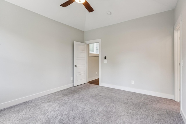 1605 Stokes Ln Unit A, Nashville, TN 37215 - spare room with a ceiling fan and carpet flooring