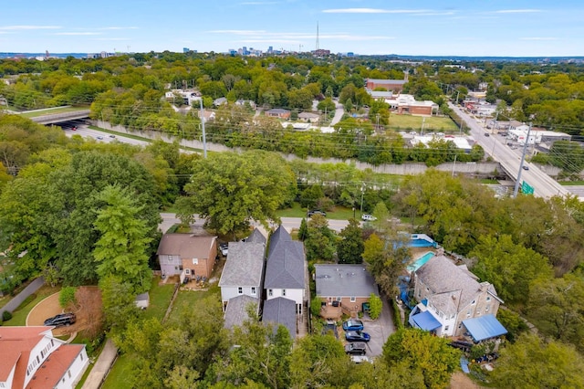 1605 Stokes Ln Unit A, Nashville, TN 37215 - bird's eye view of a tree filled landscape