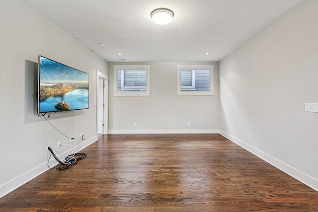 1605 Stokes Ln Unit A, Nashville, TN 37215 - spare room featuring wood finished floors and recessed lighting