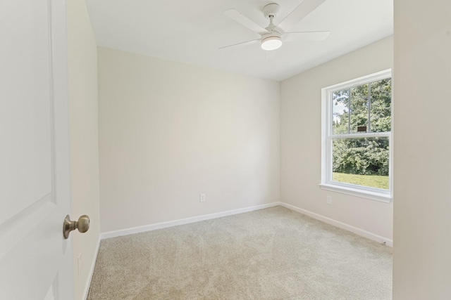 3136 Lauren Evelyn Way, Nashville, TN 37207 - carpeted spare room with baseboards and a ceiling fan