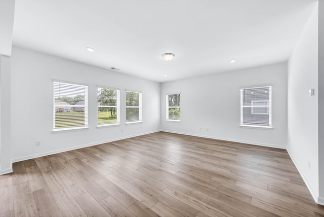 1234 English Oak Dr, Clarksville, TN 37043 - spare room with wood finished floors and recessed lighting