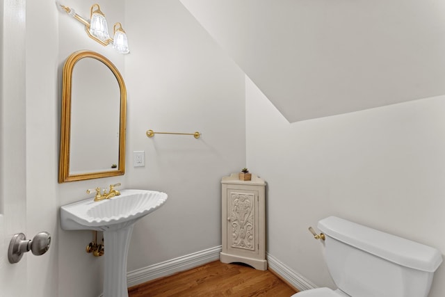 162 N Berwick Ln, Franklin, TN 37069 - half bath with toilet and wood finished floors