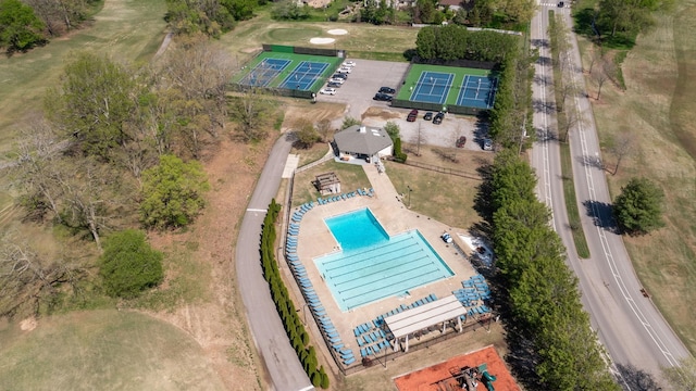 162 N Berwick Ln, Franklin, TN 37069 - aerial view of a pool