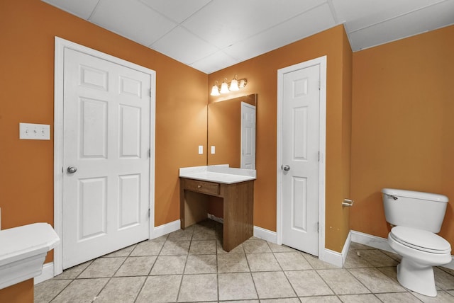 3158 Whitetail Dr, Clarksville, TN 37043 - bathroom featuring tile patterned floors and vanity