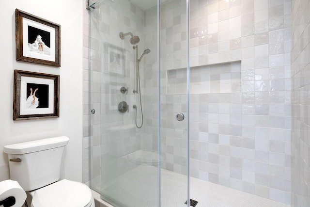 928 Harbor Pointe Dr, Silver Point, TN 38582 - bathroom featuring toilet and a stall shower