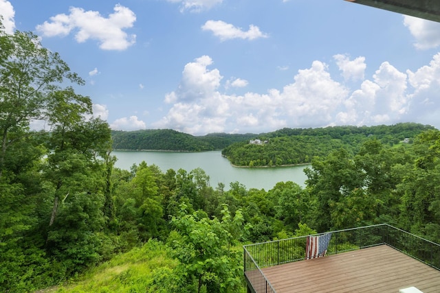 928 Harbor Pointe Dr, Silver Point, TN 38582 - water view featuring a forest