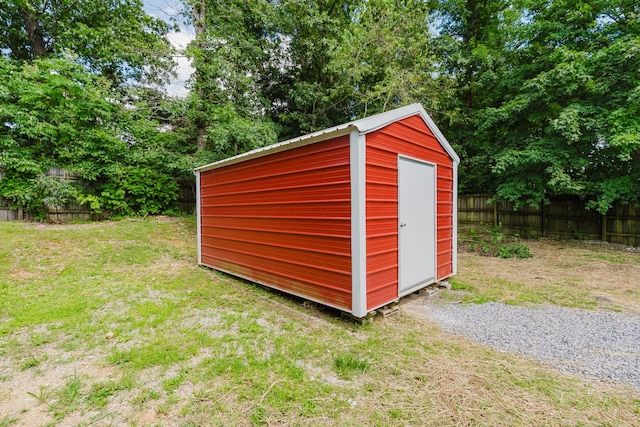 143 Bishop Ln, Burns, TN 37029 - view of shed with a fenced backyard