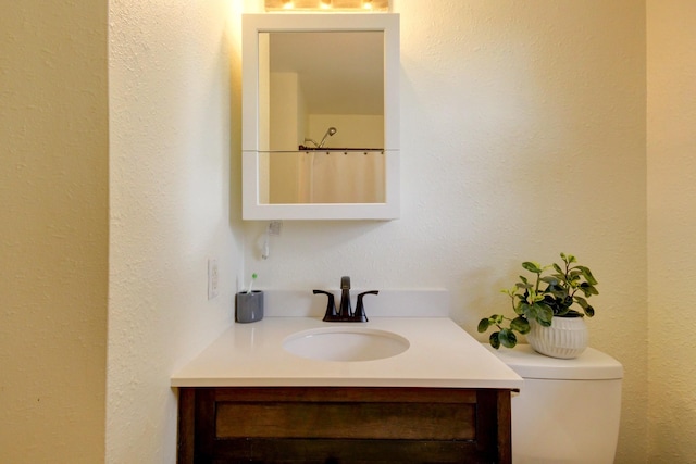 3150 Sugar Creek Rd, Woodlawn, TN 37191 - bathroom with vanity and toilet